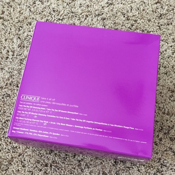 Clinique Take It All Off Skincare 5-pc set: Cleansing Balm & Towelettes, Mask - Picture 5 of 14